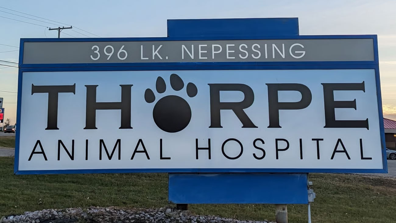 New Hospital Sign